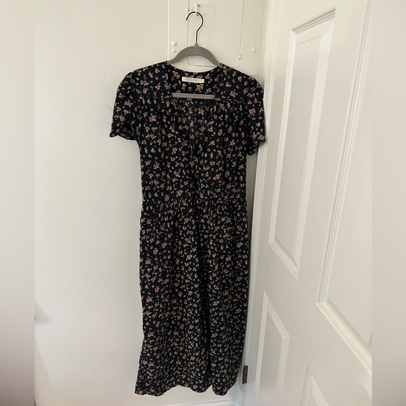 Christy Dawn Dawn Dress in Black Floral (sold out) - Picture 1 of 4